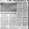 The cover of the Falls City Journal of 19-Aug-66 after the crash site had been cleaned up