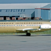 Jon Proctor’s photo of N1553, the Braniff International BAC One-Eleven that crashed as flight 250 the night of 6-Aug-66 over Nebraska (Used by permission)